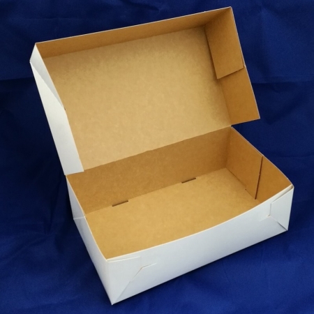Pudełko cukiernicze kartonowe do ciast 25x15x8cm op. 50szt